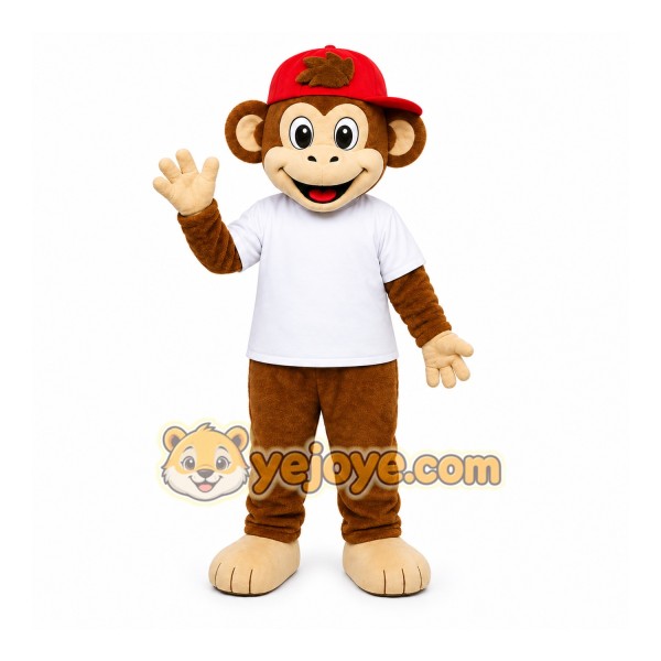Brown Monkey Mascot Costume for Events and Promotions Brown Monkey Mascot Costume for Events and Promotions