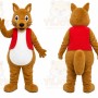 Brown Fox Mascot Costume for Children's Events