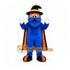 Blue Wizard Mascot Costume for Holiday Events Blue Wizard Mascot Costume for Holiday Events