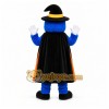 Blue Wizard Mascot Costume for Holiday Events Blue Wizard Mascot Costume for Holiday Events