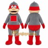 Gray Robot Mascot Costume for Children's Events Gray Robot Mascot Costume for Children's Events