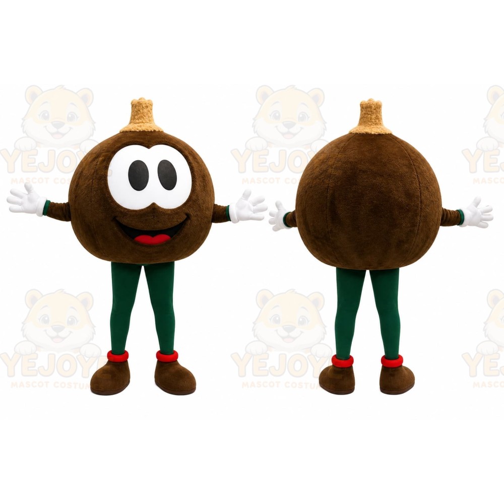 Brown Chestnut Mascot Costume for Events and Promotions