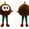 Brown Chestnut Mascot Costume for Events and Promotions