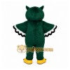 Green Owl Mascot Costume for Events and Promotions Green Owl Mascot Costume for Events and Promotions