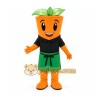 Orange Flower Pot Mascot Costume for Events and Promotions Orange Flower Pot Mascot Costume for Events and Promotions