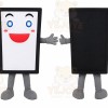 White Smartphone Mascot Costume for Events and Promotions