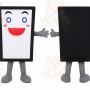 White Smartphone Mascot Costume for Events and Promotions