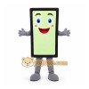 Green Smartphone Mascot Costume for Events and Promotions Green Smartphone Mascot Costume for Events and Promotions