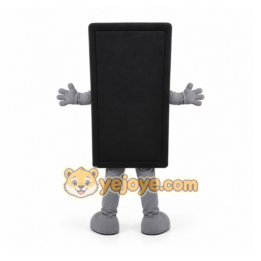 Green Smartphone Mascot Costume for Events and Promotions Green Smartphone Mascot Costume for Events and Promotions