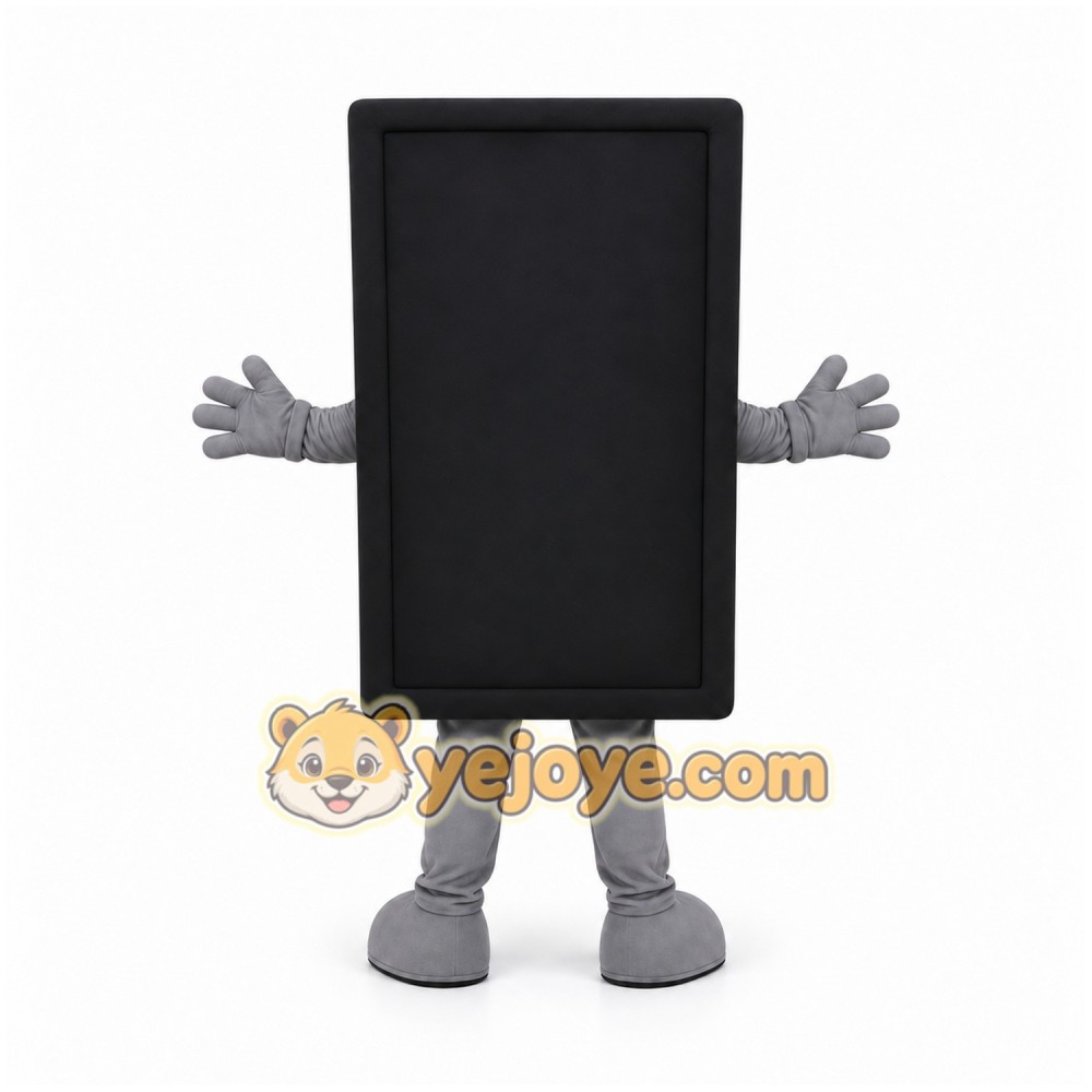 Blue Smartphone Mascot Costume for Events and Promotions Blue Smartphone Mascot Costume for Events and Promotions