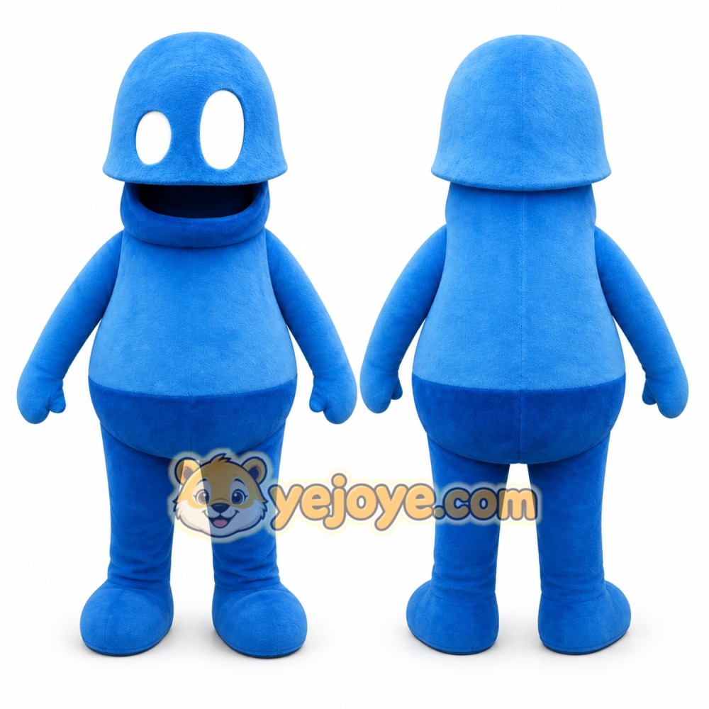 Blue Robot Mascot Costume for Events and Promotions Blue Robot Mascot Costume for Events and Promotions