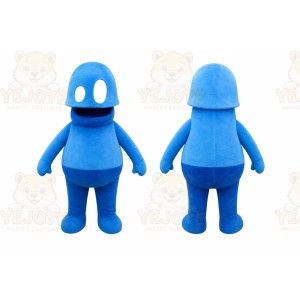 Blue Robot Mascot Costume for Events and Promotions