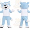 Blue Wolf Mascot Costume for Events and Promotions
