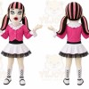 Pink Girl Doll Mascot Costume for Events and Promotions