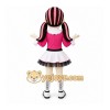 Pink Girl Doll Mascot Costume for Events and Promotions