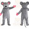 Gray Mouse Mascot Costume for Events and Promotions