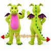Green Dragon Mascot Costume for Events and Promotions