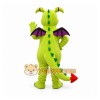Green Dragon Mascot Costume for Events and Promotions