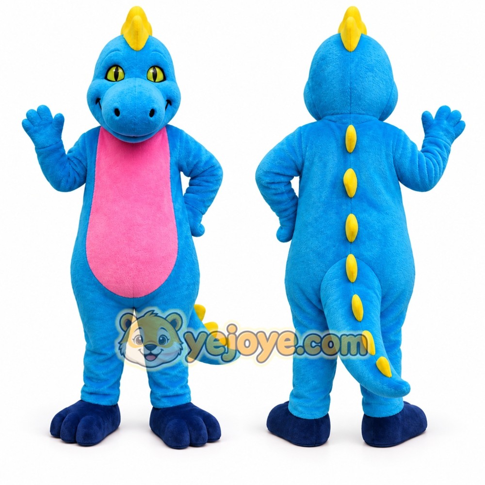 Blue Dragon Mascot Costume for Events and Promotions Blue Dragon Mascot Costume for Events and Promotions