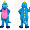 Blue Dragon Mascot Costume for Events and Promotions