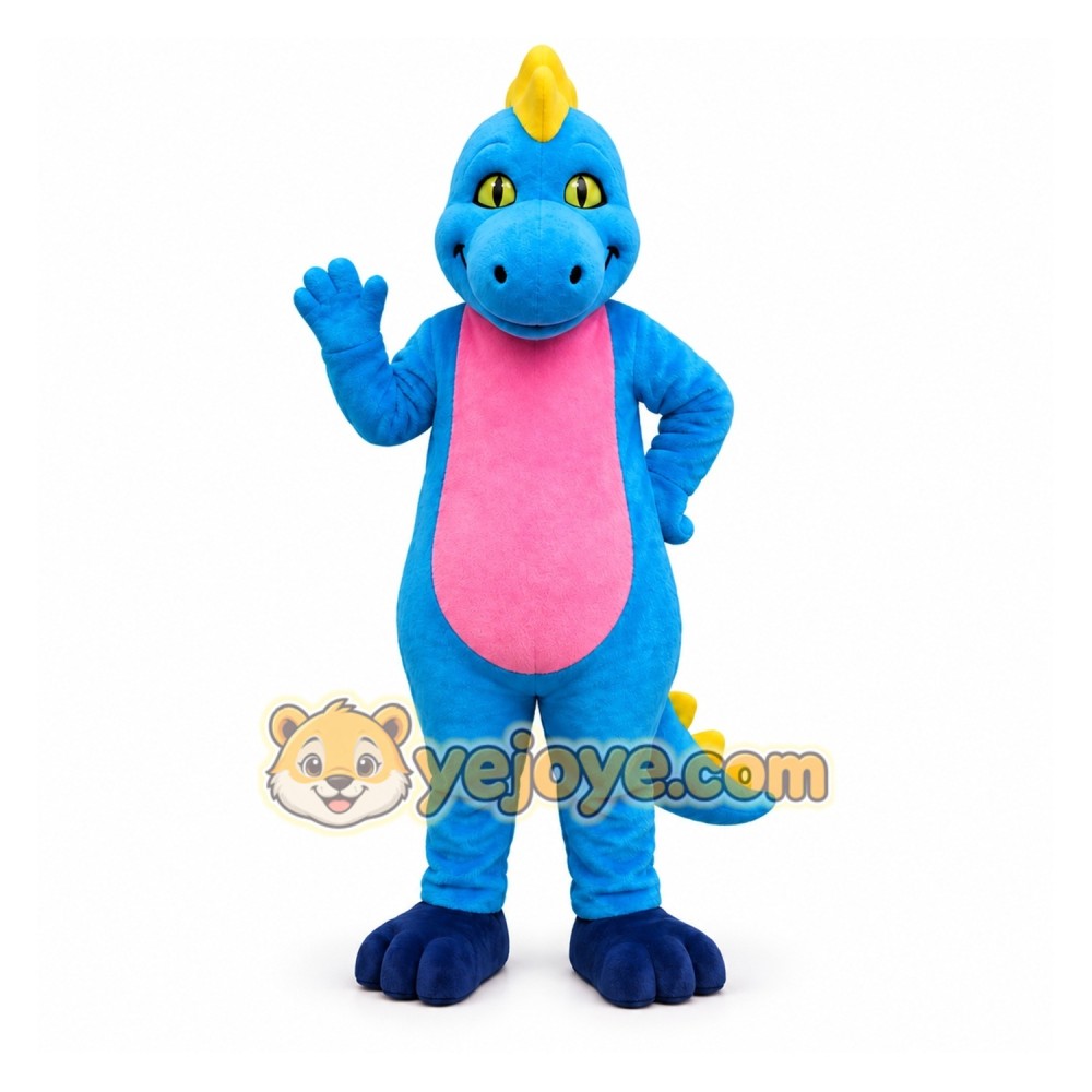 Blue Dragon Mascot Costume for Events and Promotions Blue Dragon Mascot Costume for Events and Promotions