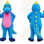 Blue Dragon Mascot Costume for Events and Promotions