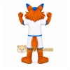Orange Fox Mascot Costume for Sports Events Orange Fox Mascot Costume for Sports Events