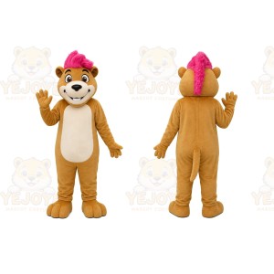 Brown Squirrel Mascot Costume for Children's Events