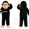 Black Chimpanzee Mascot Costume for Events and Promotions