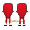 Red Shield Mascot Costume for Sports Events Red Shield Mascot Costume for Sports Events