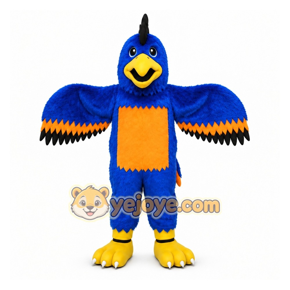 Blue Bird Mascot Costume for Sports Events Blue Bird Mascot Costume for Sports Events