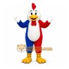 White Rooster Mascot Costume for Sports Events White Rooster Mascot Costume for Sports Events