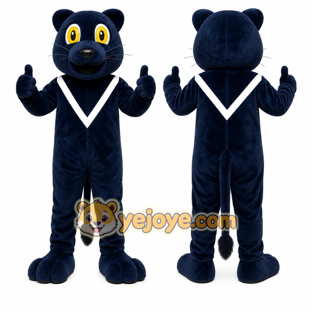 Black Panther Mascot Costume for Sports Events Black Panther Mascot Costume for Sports Events