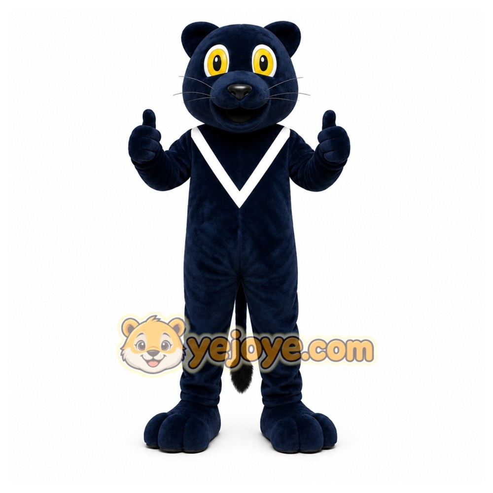 Black Panther Mascot Costume for Sports Events Black Panther Mascot Costume for Sports Events