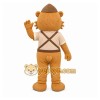 Brown Beaver Mascot Costume for Events and Promotions