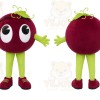Red Berry Mascot Costume for Events and Promotions
