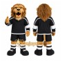 Brown Lion Mascot Costume for Sports Events