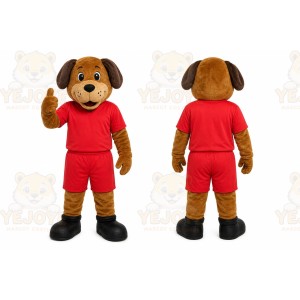Brown Dog Mascot Costume for Events and Promotions