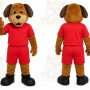 Brown Dog Mascot Costume for Events and Promotions