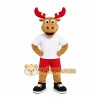 Brown Moose Mascot Costume for Holiday Events Brown Moose Mascot Costume for Holiday Events