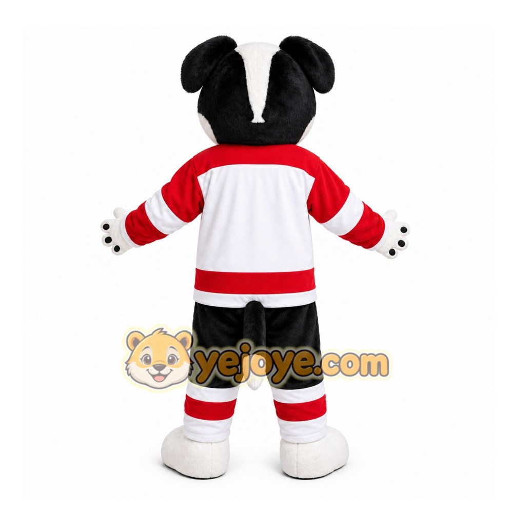 Black Dog Mascot Costume for Sports Events Black Dog Mascot Costume for Sports Events