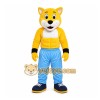 Yellow Fox Mascot Costume for Sports Events Yellow Fox Mascot Costume for Sports Events