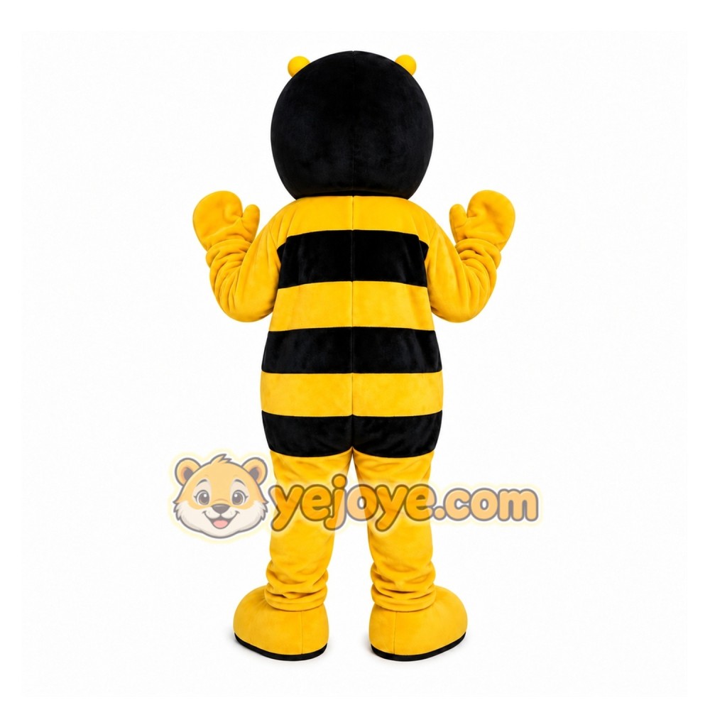 Yellow Bee Mascot Costume for Children's Events Yellow Bee Mascot Costume for Children's Events
