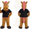 Brown Horse Mascot Costume for Events and Promotions