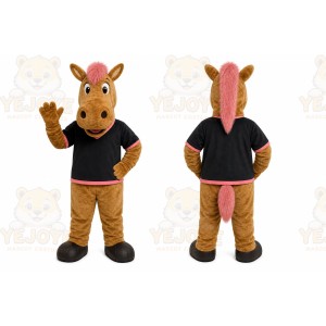 Brown Horse Mascot Costume for Events and Promotions