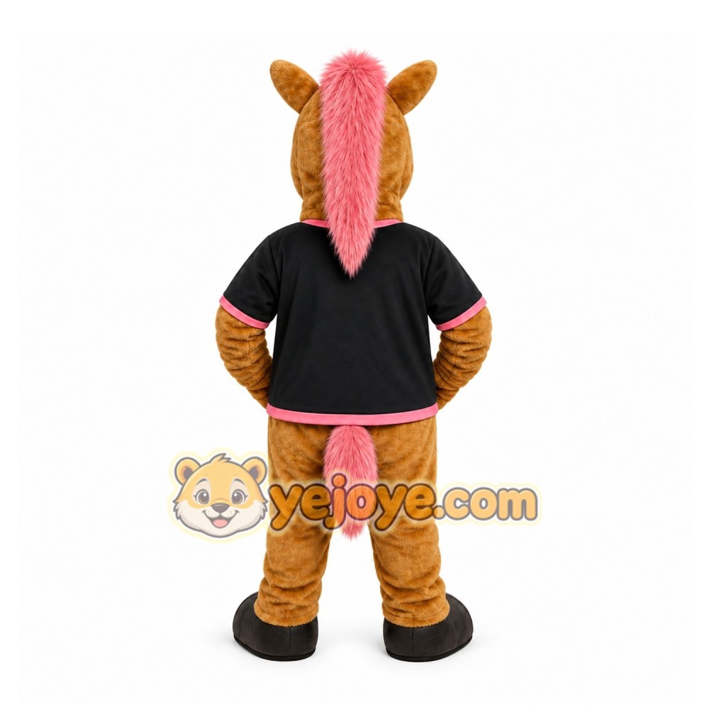 Brown Horse Mascot Costume for Events and Promotions