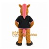 Brown Horse Mascot Costume for Events and Promotions