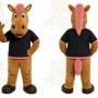 Brown Horse Mascot Costume for Events and Promotions