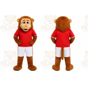 Brown Monkey Mascot Costume for Sports Events