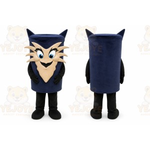 Blue Cartoon Animal Head Mascot Costume for Events and Promotions